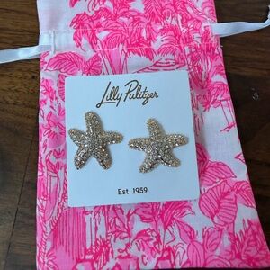 New Lilly Pulitzer starfish earrings